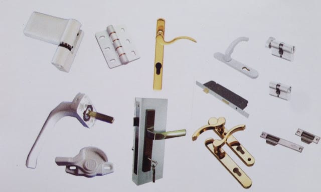 các loại khóa cửa nhựa lõi thép upvc phổ biến nhất