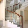Cầu Thang Kính Cường Lực Uốn Cong