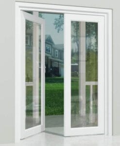 Cửa Đi 2 Cánh Mở Quay Nhựa Lõi Thép UPVC