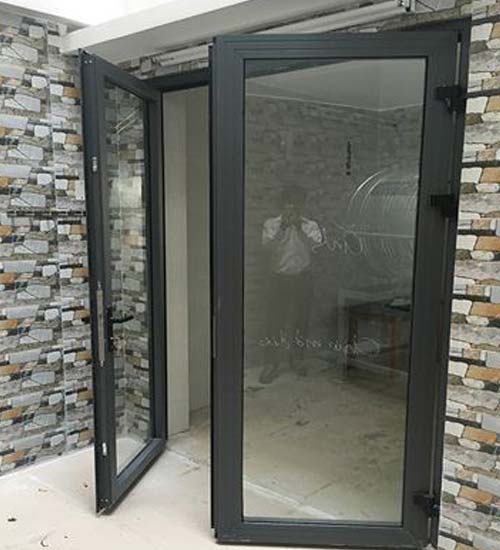 Cửa Nhôm Kính 2 Cánh Cửa Đi