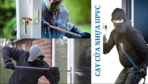 cửa nhựa lõi thép upvc có chống trộm không