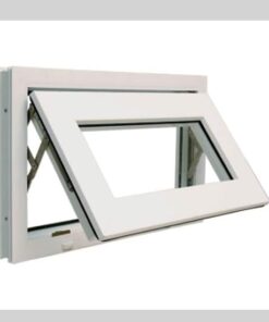 cửa sổ mở hất 1 cánh nhựa lõi thép