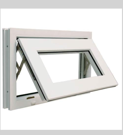 cửa sổ mở hất 1 cánh nhựa lõi thép
