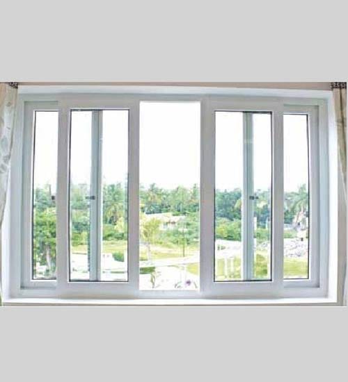 Cửa Sổ 4 Cánh Mở Trượt Nhựa Lõi Thép UPVC
