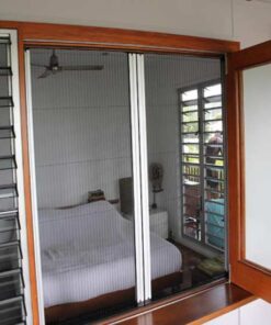 cửa lưới chống muỗi 1 cánh mở xoay